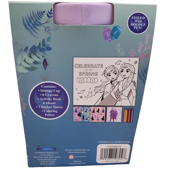 Disney Frozen Cup of Doodles Disney Frozen Art Projects Crafting Project For Kid - Picture 10 of 10